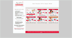 Desktop Screenshot of ampli-mutuelle.com